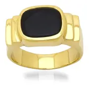 Мъжки златен пръстен с камък MCE 2523