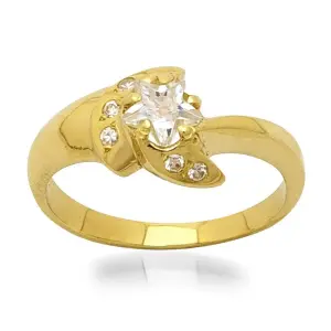 Дамски златен пръстен DCE 2716