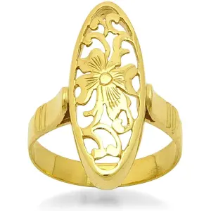 Дамски златен ажурен пръстен DAJ 2992