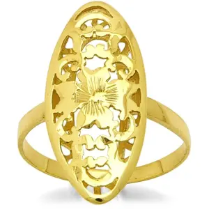 Дамски златен ажурен пръстен DAJ 3002