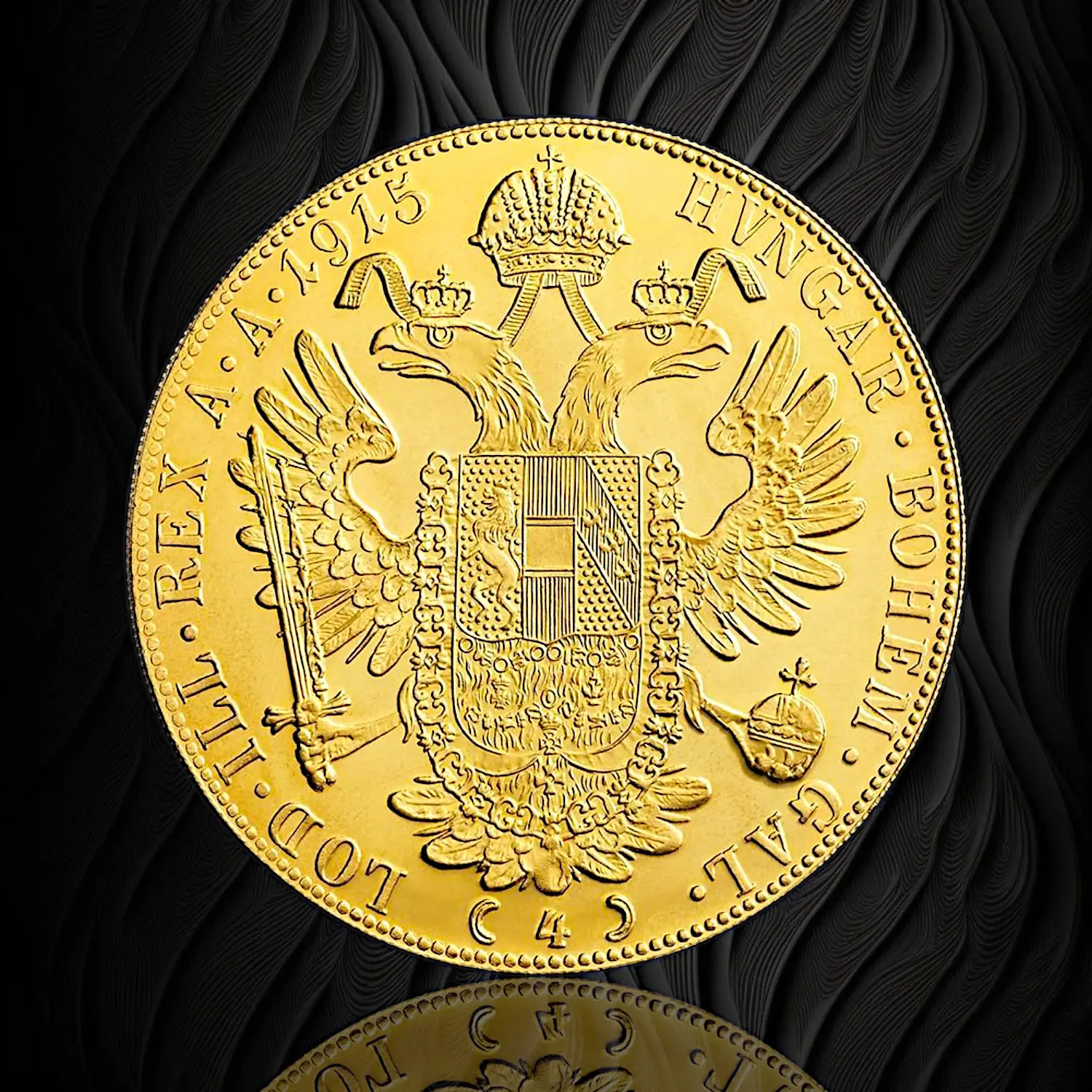 Златна монета 4 дуката злато 986‰ – австрийски стандарт 23.65К RG10692