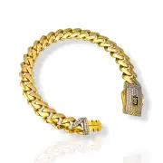 Дамска златна гривна Monaco Chain с елегантна плетка 14К RG12392