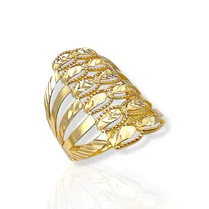 Дамски златен ажурен пръстен “Zirele” 2.96гр м58 14К/585 RG9978