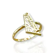 Дамски златен пръстен Пиано с впечатляващ ажурен силует 14K RG13434