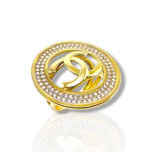 Дамски златен пръстен с камък Iridelle 7.16гр м61 14К/585 RG9349