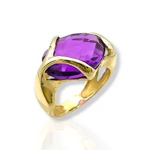 Дамски златен пръстен – злато втора ръка “Feylin” 6.95гр м56 14К/585 RG9843