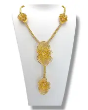 Дамско колие Хинди – евтино злато втора ръка “Virela” 19.71гр 50см 14К/585 RG9885