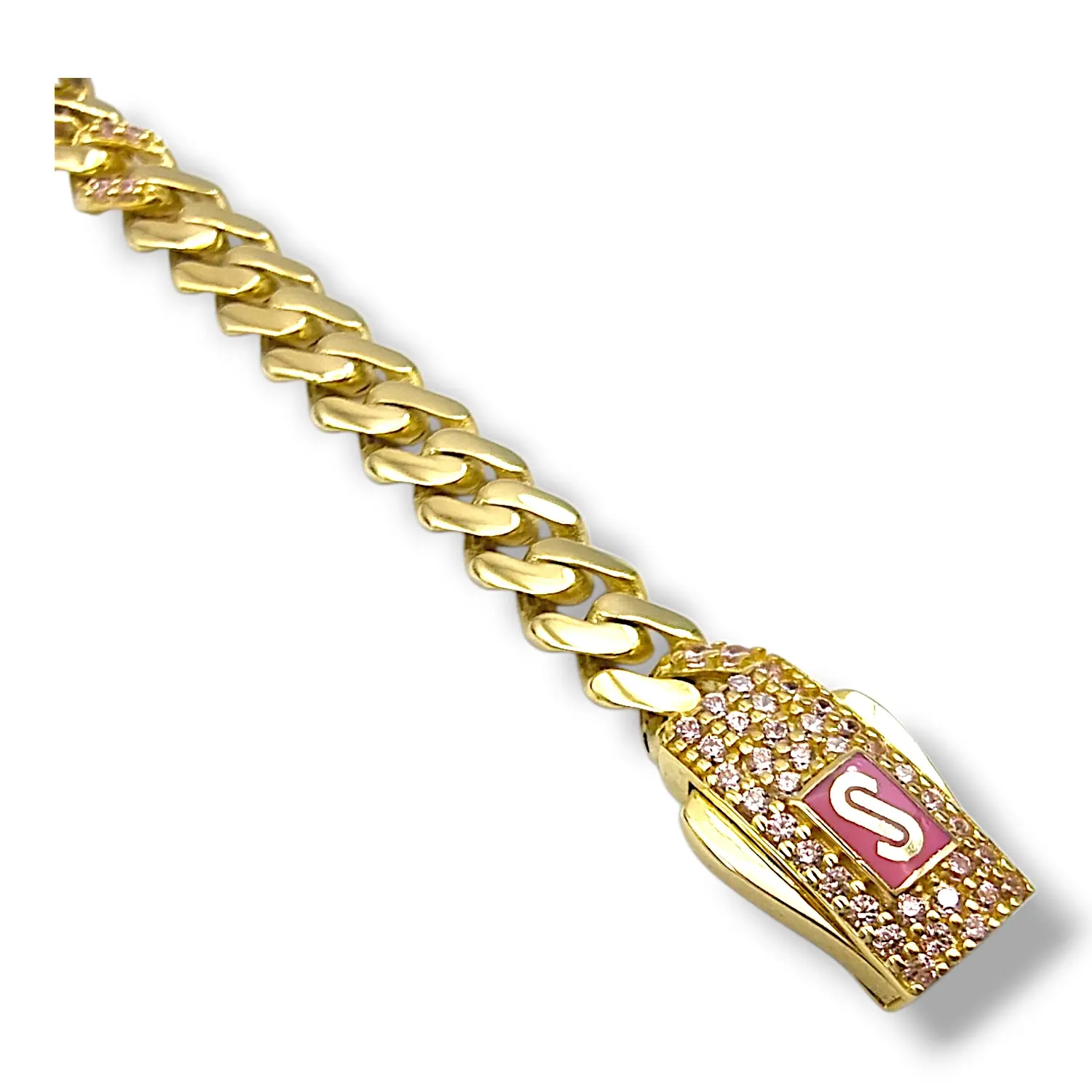 Детска златна гривна Monaco Chain за момиче 14К RG10948