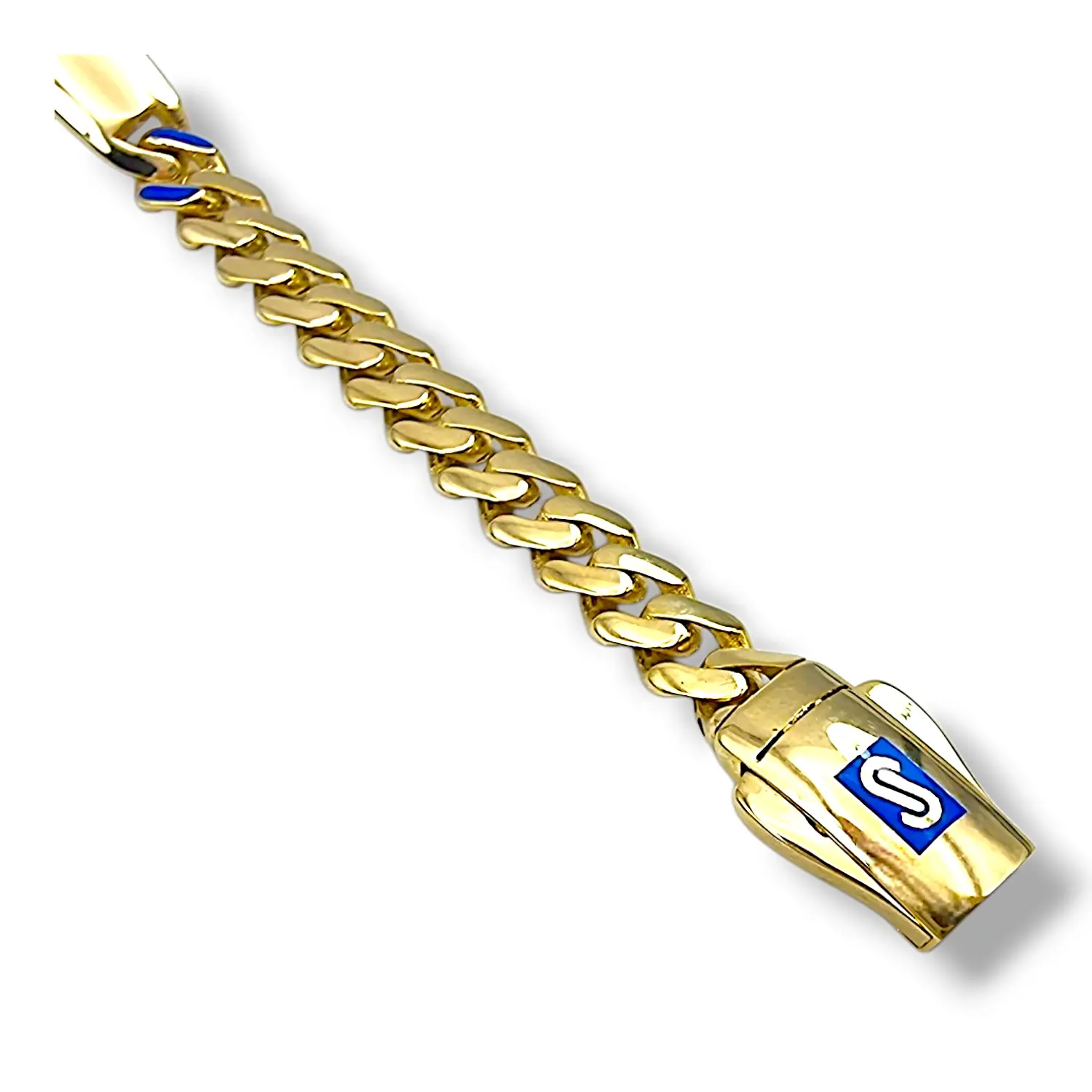 Детска златна гривна Monaco Chain за момче 14К RG10949