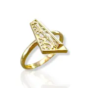 Детски златен пръстен Пиано с ажурен дизайн 14K RG12650