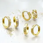 Детски златни обеци