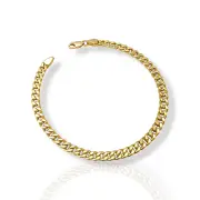 Мъжка златна гривна с панцер плетка 14K RG11571