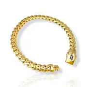 Мъжка златна гривна Monaco Chain със здрава закопчалка 14К RG12394