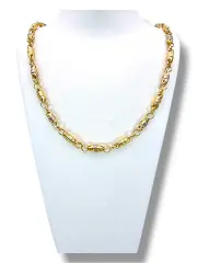 Детски златен синджир за момче с обем 14K RG11051