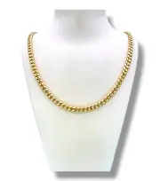 Мъжки златен синджир с масивна плетка Панцер 14K RG12443