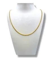 Мъжки златен синджир панцер с фина структура 14K RG12109