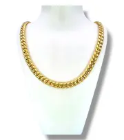 Мъжки златен синджир Панцер класически луксозен стил 14K RG12150