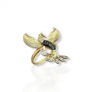 Дамски златен пръстен Adders