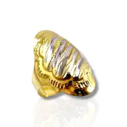 Дамски златен пръстен с гравюри 2.49гр м61 14К/585 RG8960