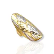 Дамски пръстен – евтино злато втора ръка “Amelra” 3.59гр м62 14К/585 RG9890