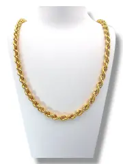 Дамски златен синджир въжена плетка 14K RG10530