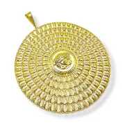Голям медальон с античен релеф 14K RG10522