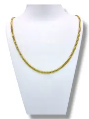 Златен синджир унисекс с класическа плетка 14K RG11065