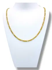 Златен синджир унисекс с плетка Картие 14K RG10814
