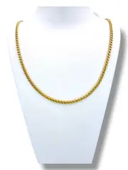 Златен синджир унисекс плетка Панцер 14K RG10818