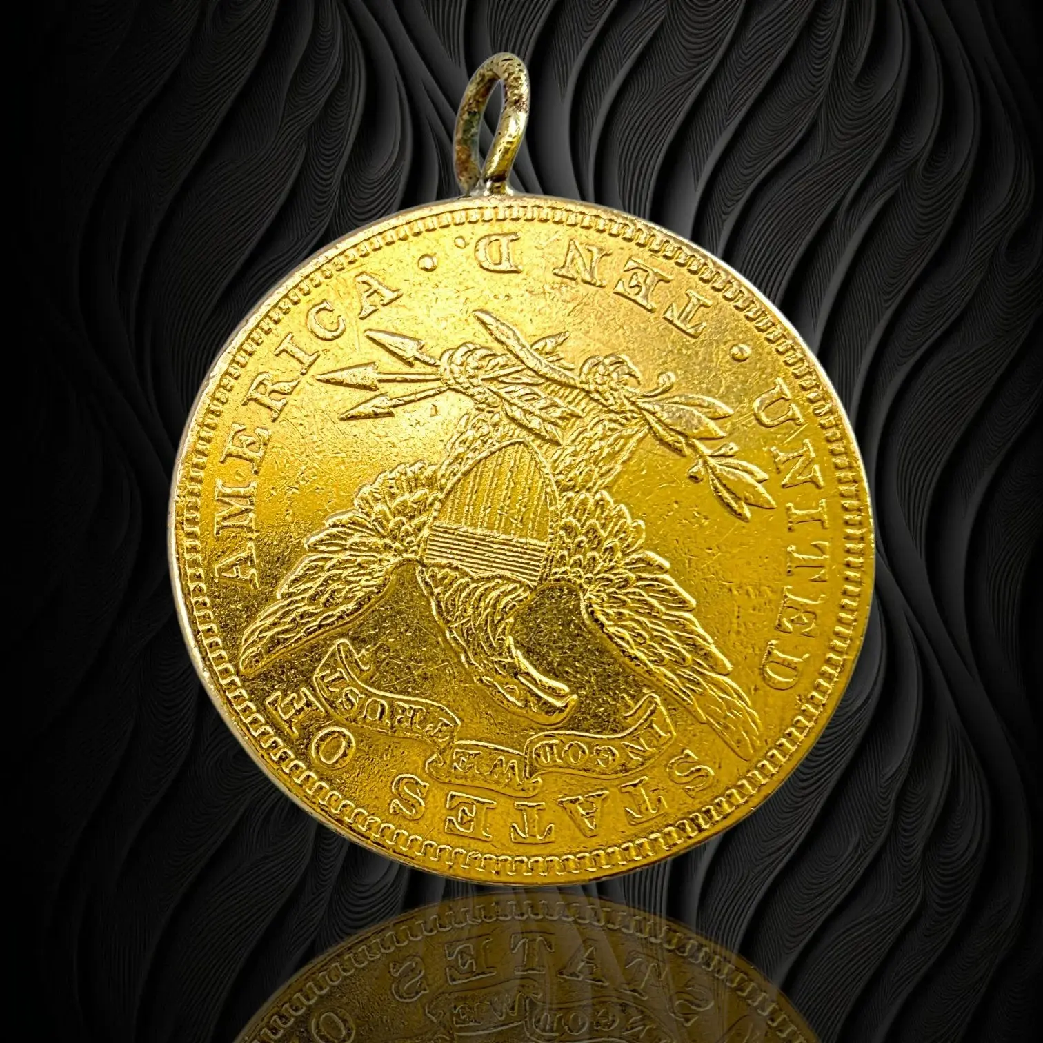 Златна монета 10 долара Liberty Head Eagle 1895 САЩ RG5468