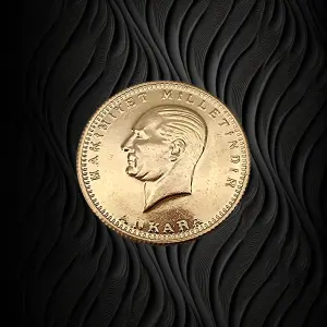 Златна монета 100 Куруша Ататюрк – Türkiye Cumhuriyet RG10498