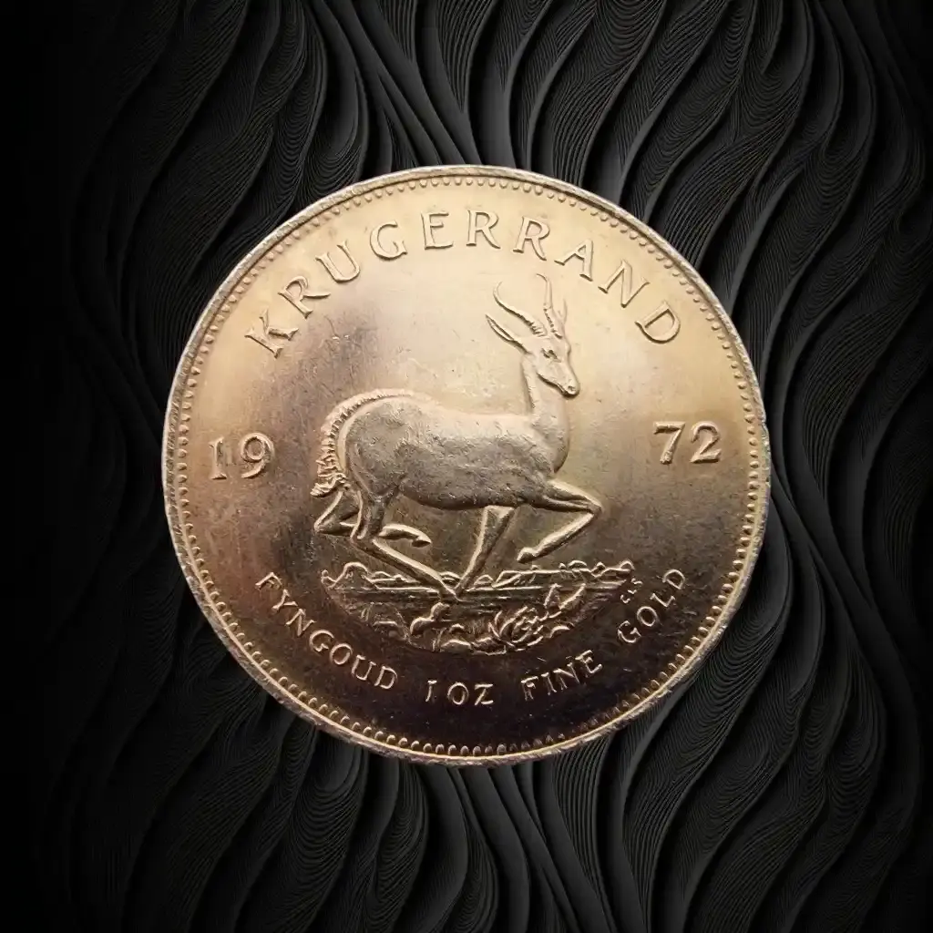 Златна Монета Крюгерранд Южна Африка 33.93гр 916.7/1000‰ (1 toz)