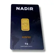 Инвестиционно златно кюлче Nadir 5 грама 24К 999.9% RG11698