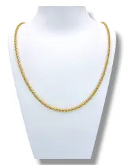 Златен синджир дамски класическо въже 14K RG10800