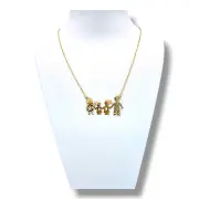 Колие семейство с две дъщери 14K RG10931