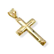 Златно кръстче с изчистен класически дизайн 14K RG11984