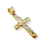 Златно кръстче с разпятие Христос 14K RG11979