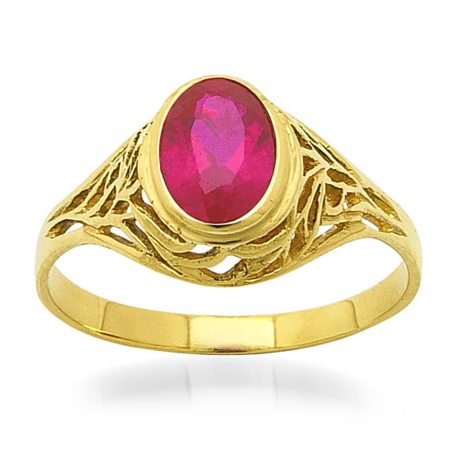 златен пръстен 0125-2.55g