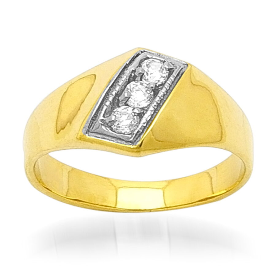 златен пръстен 0135-2.35g