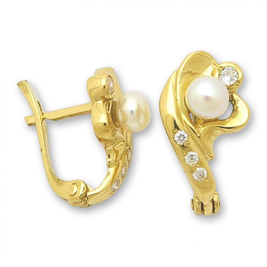 Златни обеци | Евтино злато | Orolinegold.com | 3088B earrings 2.47g