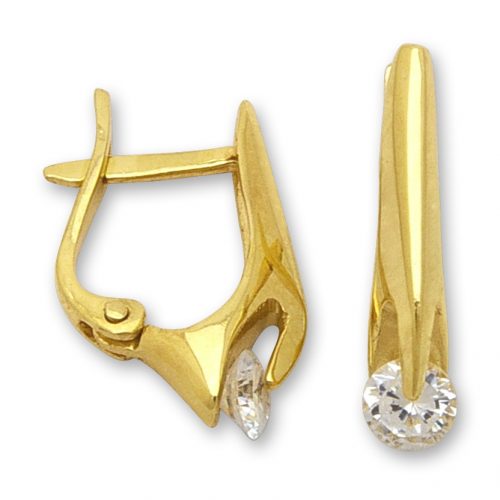 Златни обеци | Евтино злато | Orolinegold.com | 3108A earrings 2.59g