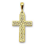 Златен кръст с римски мотиви