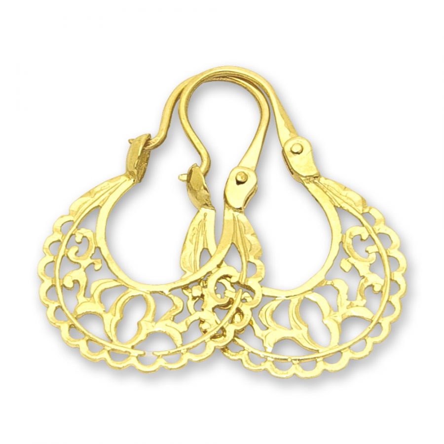 Златни обеци | Евтино злато | Orolinegold.com | 3125 earrings 2.78g