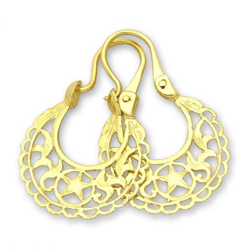 Златни обеци | Евтино злато | Orolinegold.com | 3129 earrings 2.78g