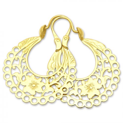 Златни обеци | Евтино злато | Orolinegold.com | 3131 earrings 6.49g