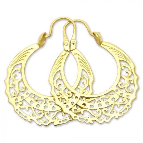 Златни обеци | Евтино злато | Orolinegold.com | 3143 earrings 6.08g