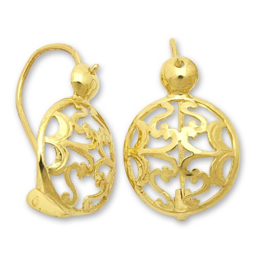 Златни обеци | Евтино злато | Orolinegold.com | 3155 earrings 2.25g