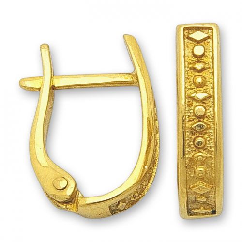 Златни обеци | Евтино злато | Orolinegold.com | 3161B earrings 2.24g