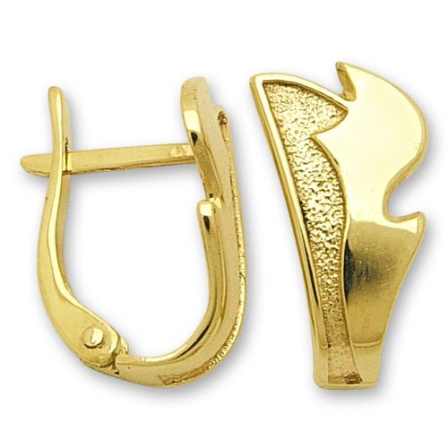 Златни обеци | Евтино злато | Orolinegold.com | 3163 earrings 2.67g