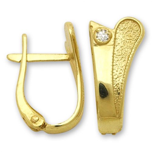 Златни обеци | Евтино злато | Orolinegold.com | 3164 earrings 2.65g